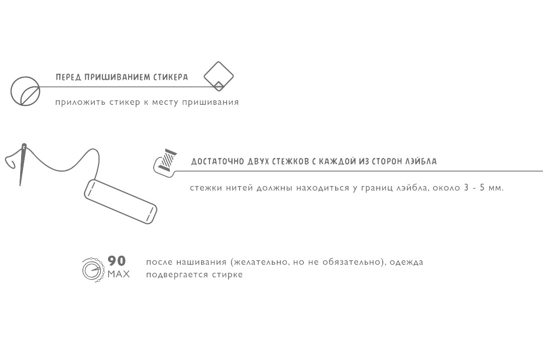 пришивные лэйблы